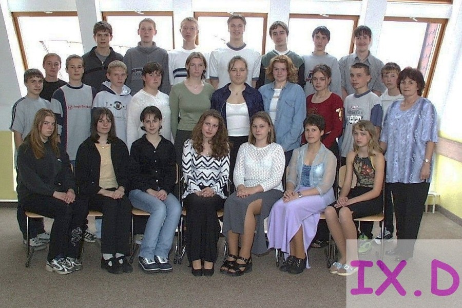 FOTOGALERIE TŘÍD - 2000/2001