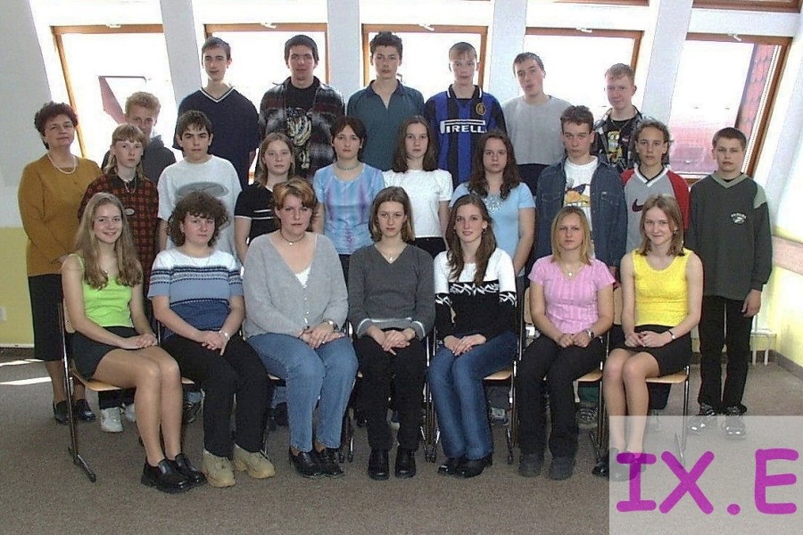 FOTOGALERIE TŘÍD - 2000/2001
