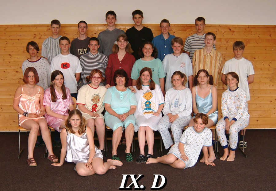 FOTOGALERIE TŘÍD - 2002/2003