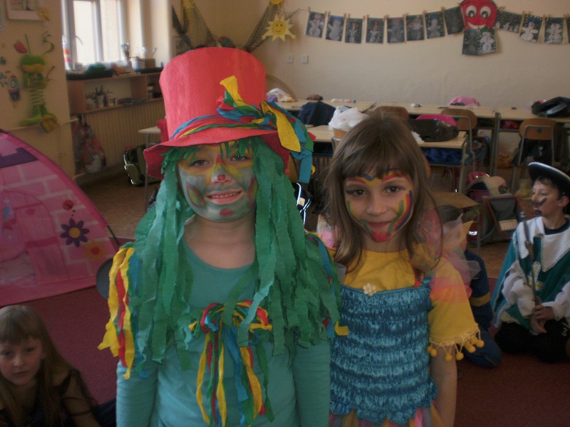 Maškarní karneval v družině 2011