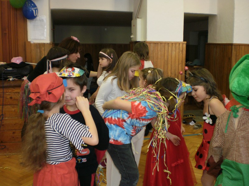 Maškarní karneval v družině 2011