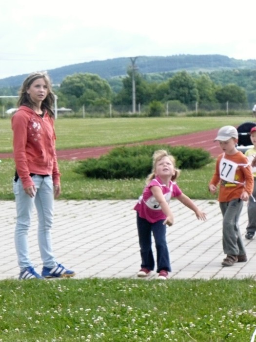 Sportovní den pro mateřskou školu - červen 2012
