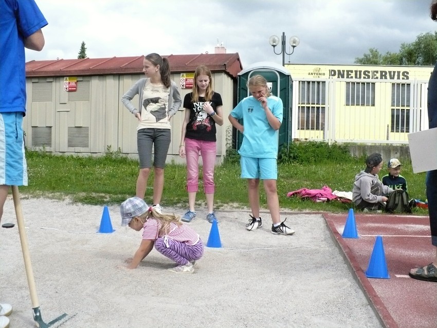 Sportovní den pro mateřskou školu - červen 2012