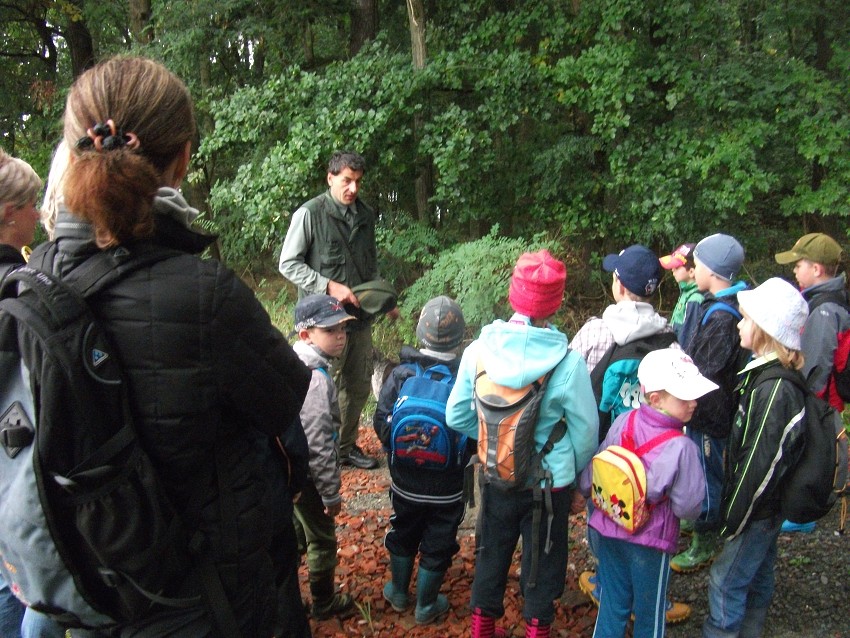 S myslivci v lese - podzim 2012