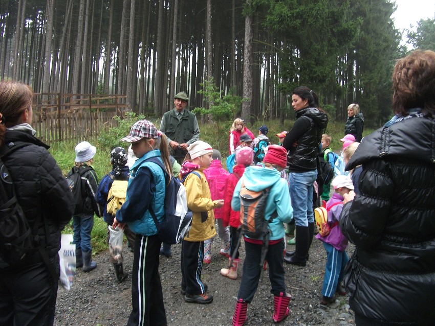 S myslivci v lese - podzim 2012