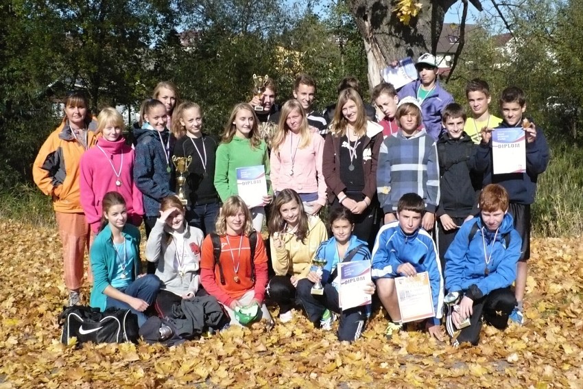 Přespolní běh 2012 - krajské kolo