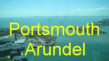 Anglie: Portsmouth, Arundel