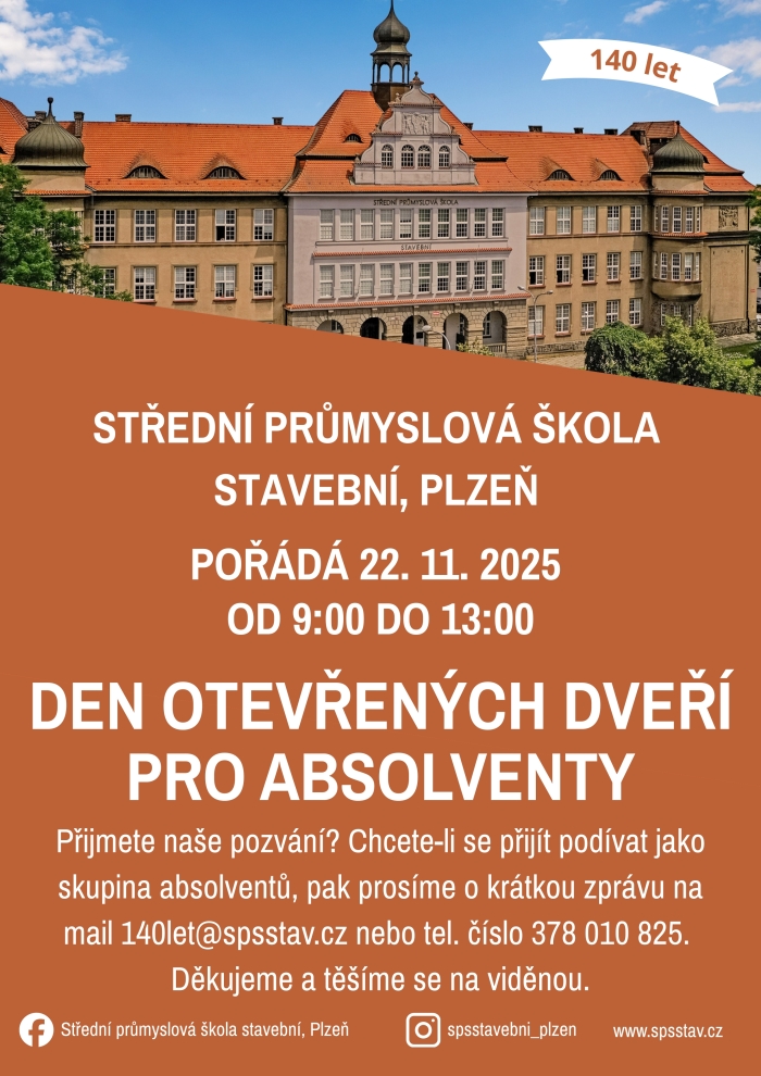 Stedn prmyslov kola stavebn, Plze