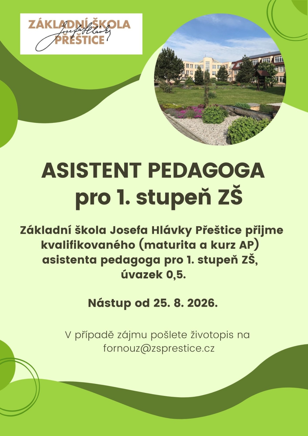P�ijmeme asistenta pedagoga